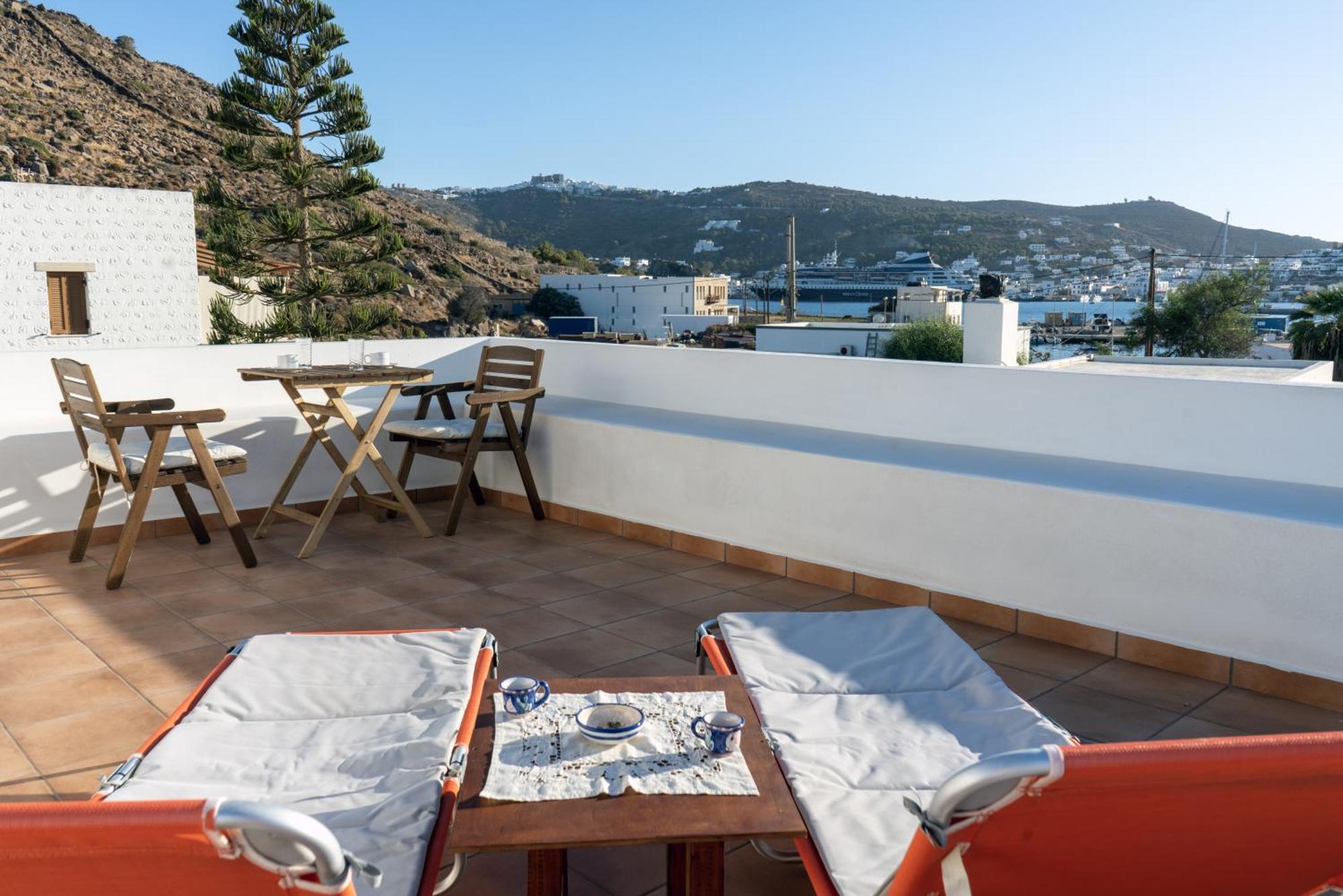 Villa Patmos Netia 斯科拉 外观 照片